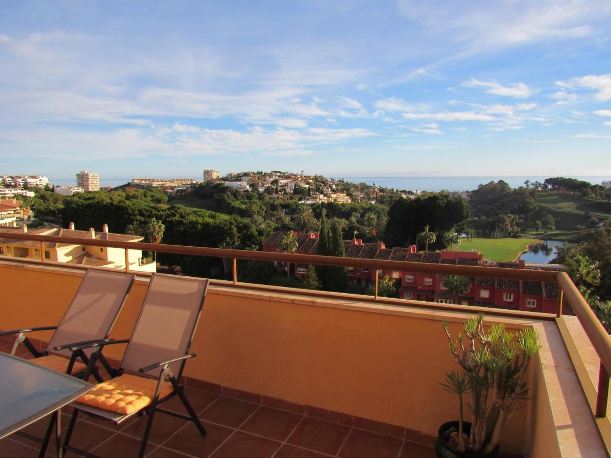Penthouse Benalvistas Torregolf Seaview Apartman Benalmádena Kültér fotó